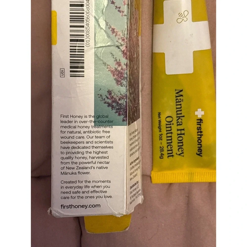 NEW Firsthoney Manuka Honey Ointment Medical Grade‎ 1oz